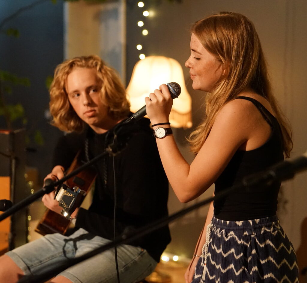 Musiklinjefag på efterskole på Fyn